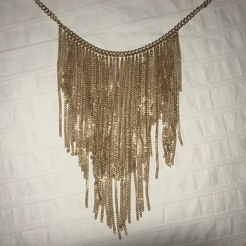 Gold Statement Necklace🤩